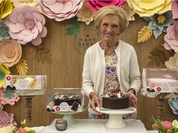 Mary Berry cake launch