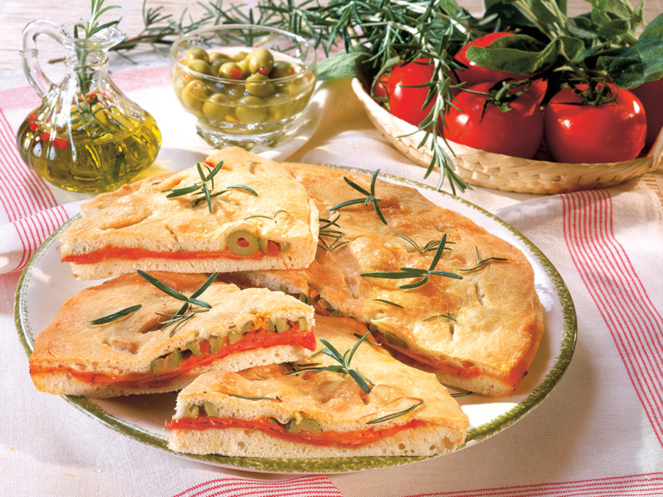 Sonkas-sajtos focaccia - Nők Lapja