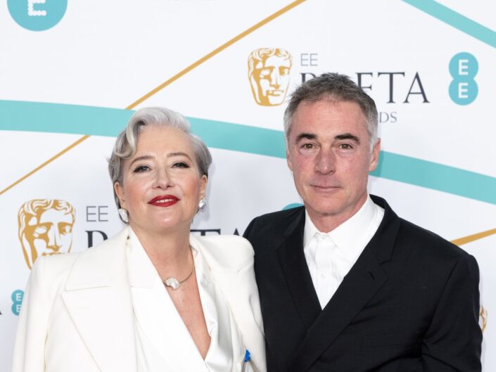 Emma Thompson és Greg Wise a BAFTA díjátadón 2023