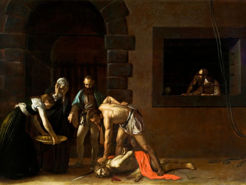 Caravaggio: Keresztelő Szent János lefejezése (Fotó: Wikimedia Commons)