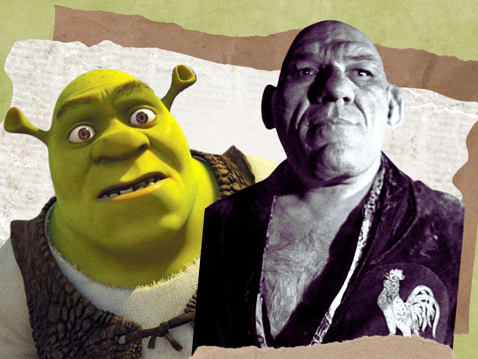 Maurice Tillet, Shrek, hasonlóság