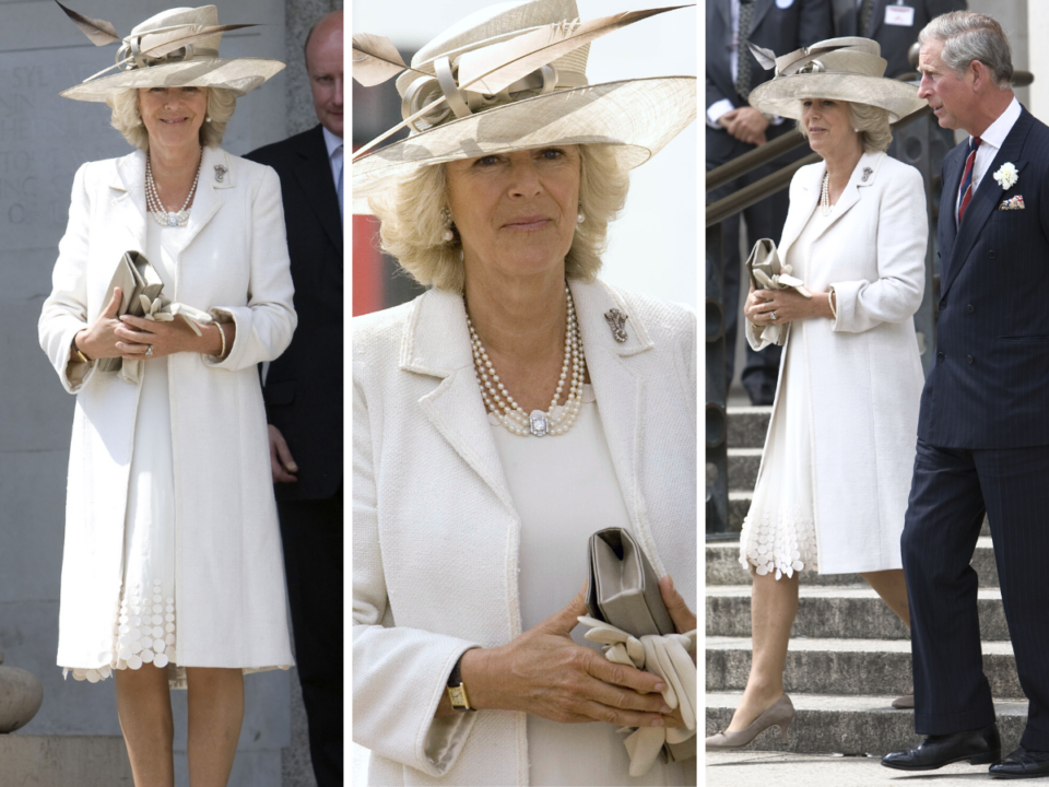 Kamilla királyné esküvői ruha