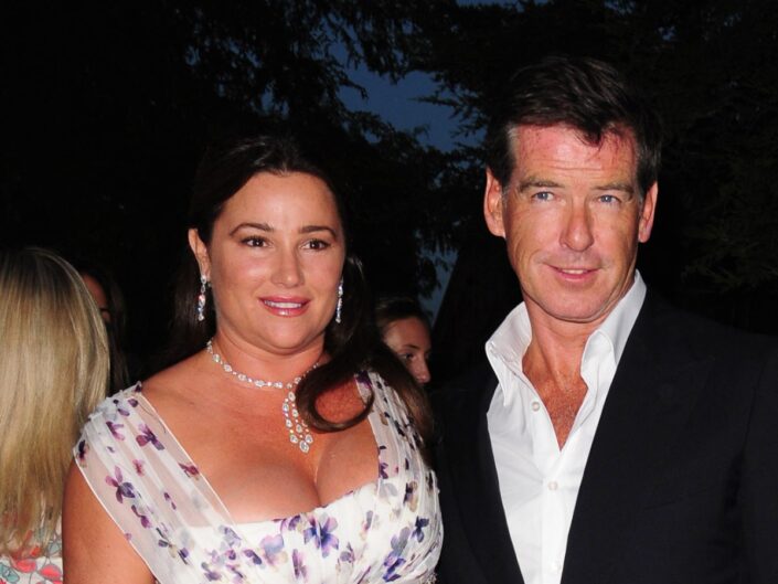 Pierce Brosnan és felesége, Kelly Shaye Smith