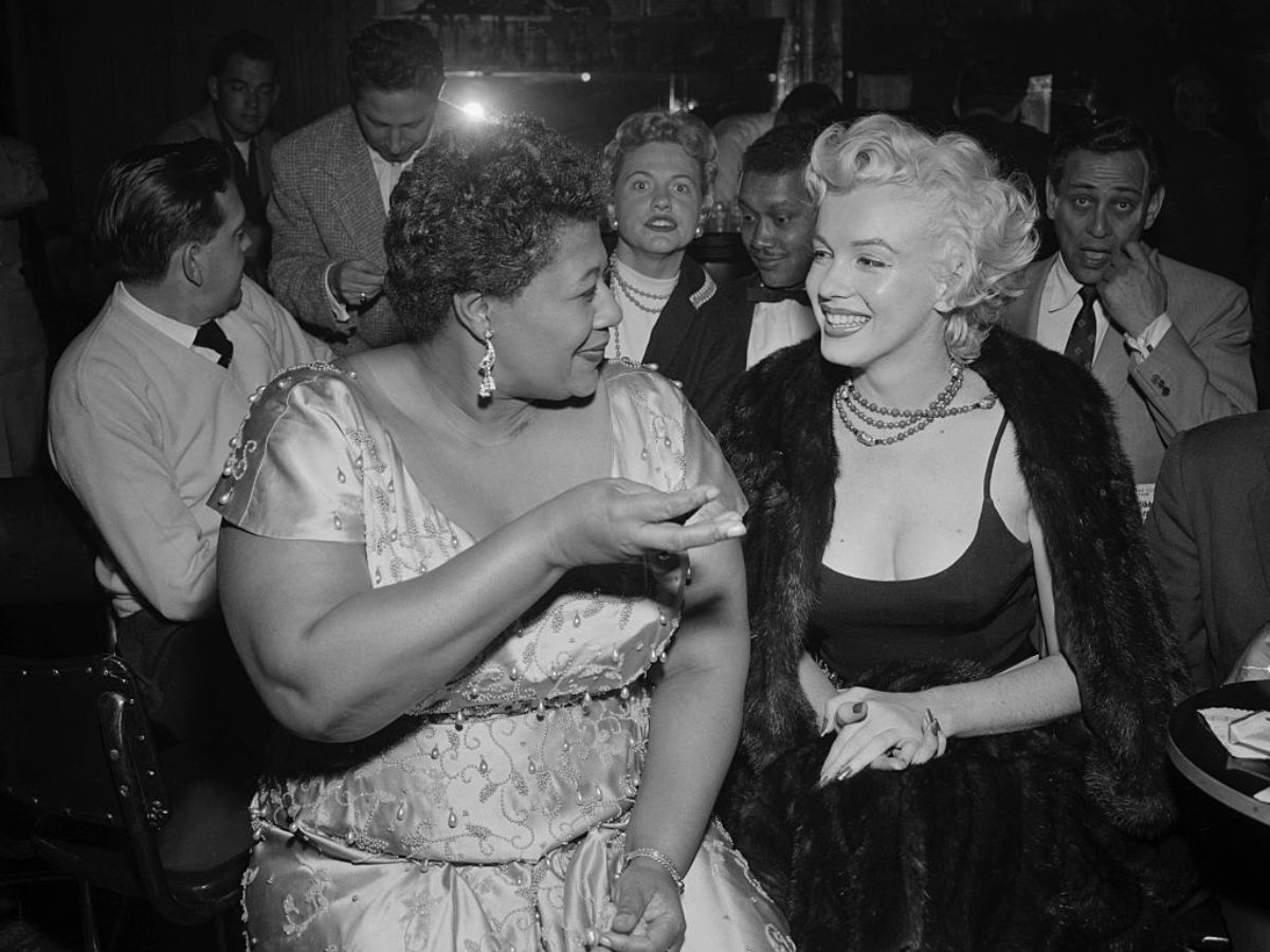 Ella Fitzgerald és Marilyn Monroe 