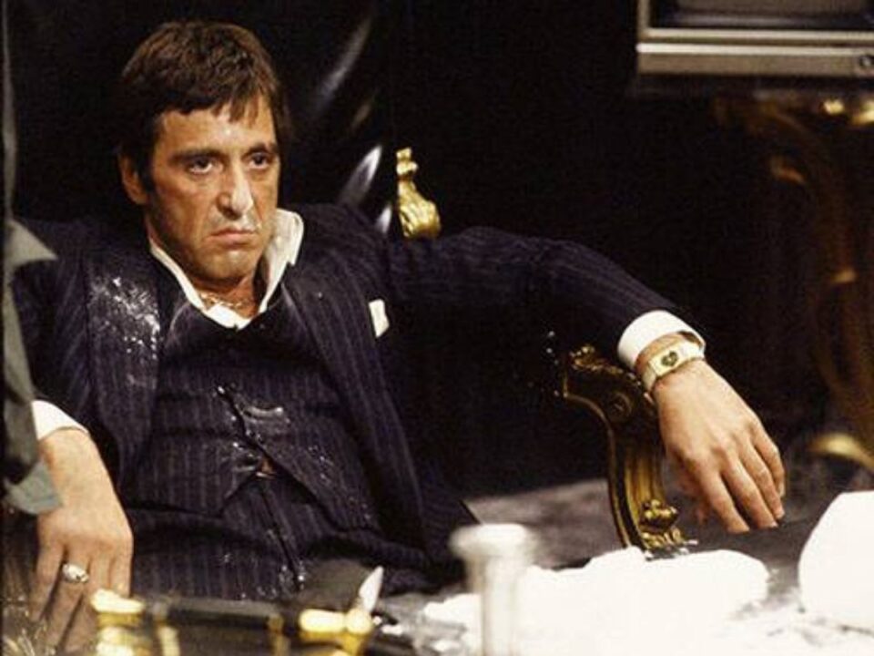 al pacino scarface drog sebhelyes arcú tony montana