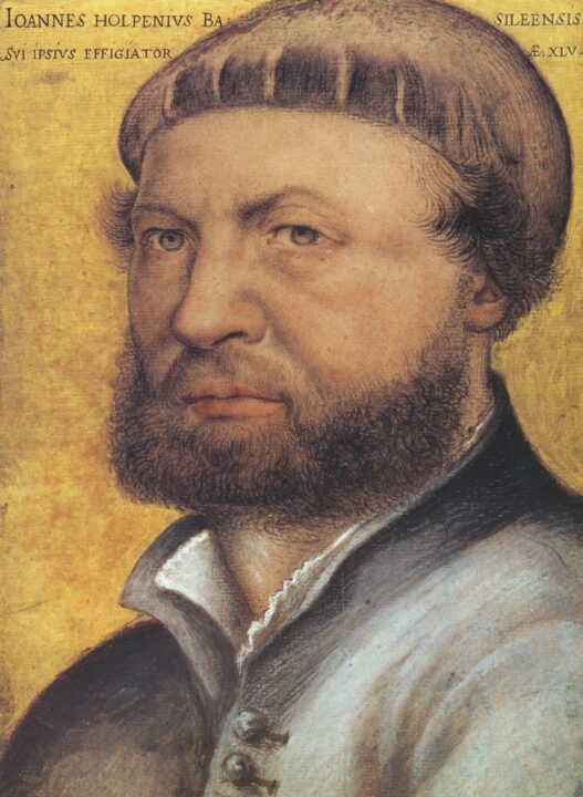 Hans Holbein önarcképe 1542–1543