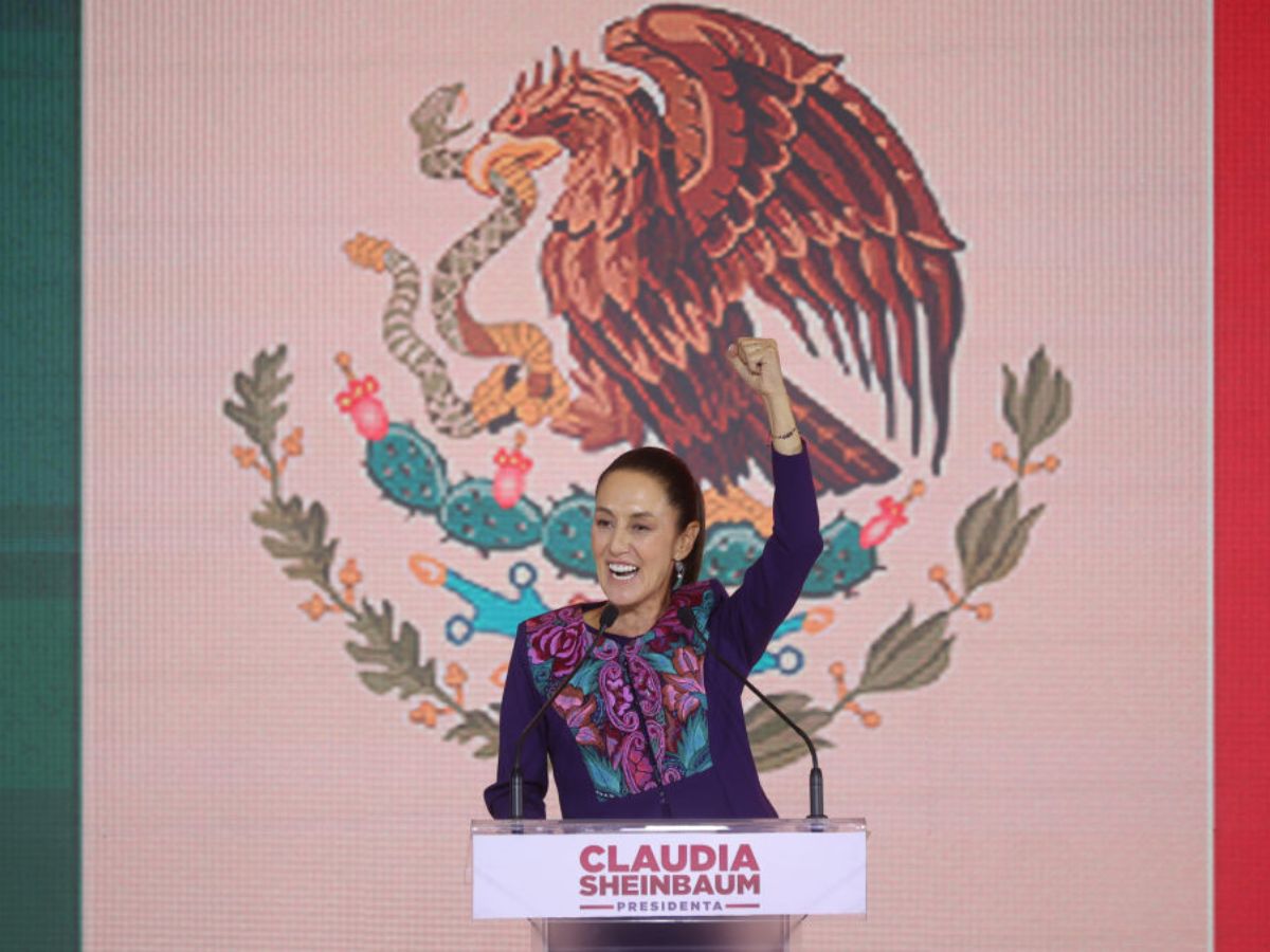 Claudia Sheinbaum Mexikó elnök