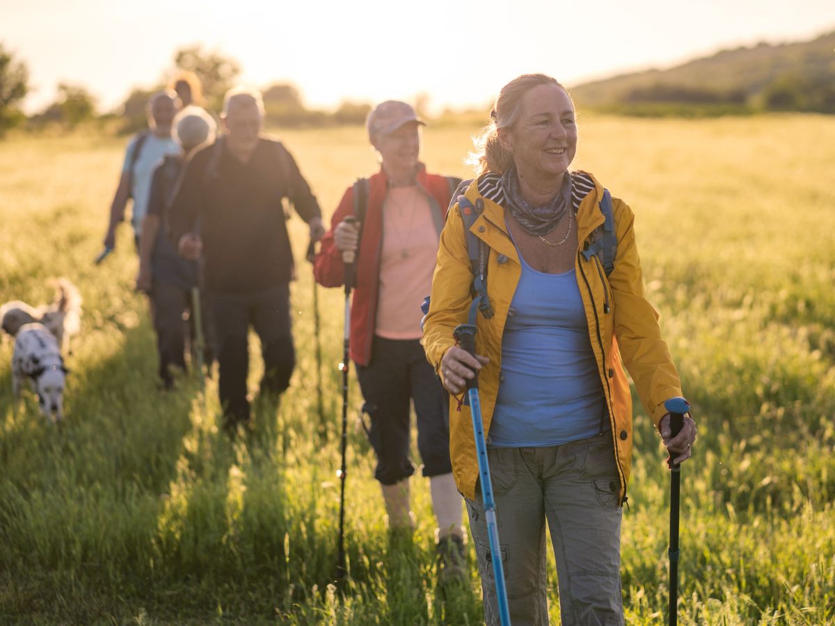 nordic walking 50 felett