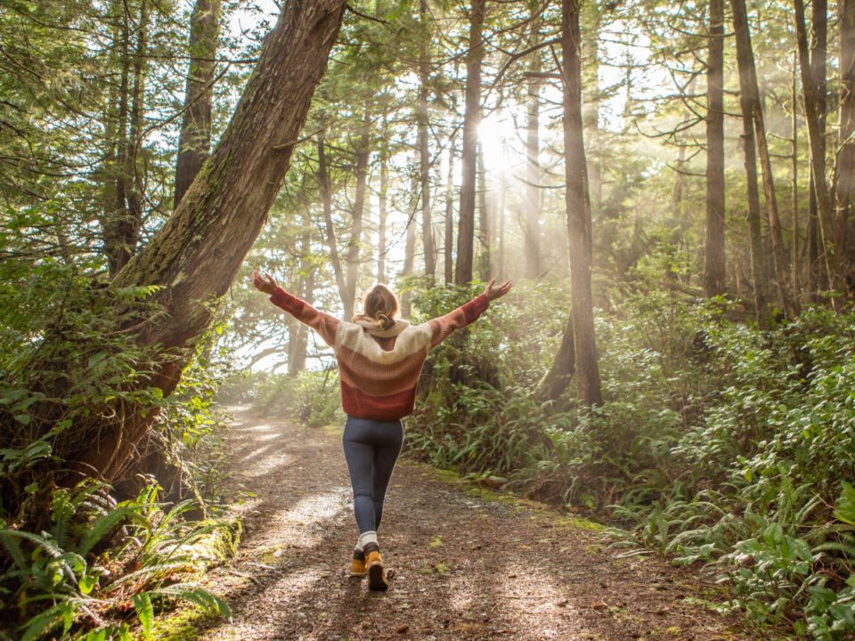 mentális egészség természet