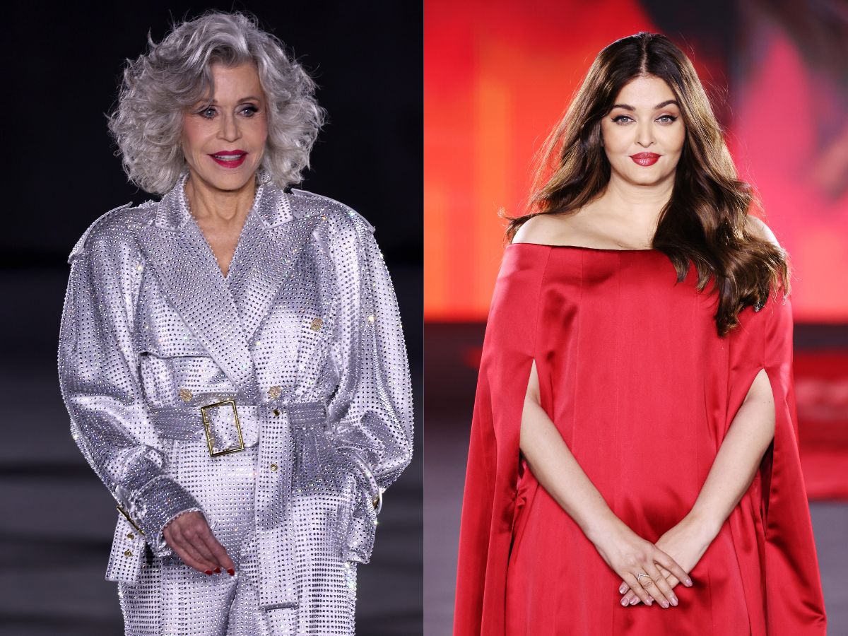 Jane Fonda és Aishwarya (Fotó: L'Oréal Paris)