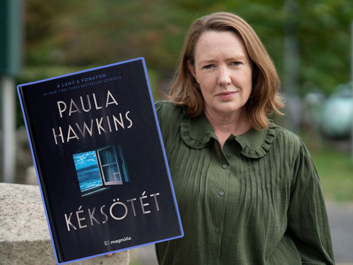 Paula Hawkins regény Kéksötét megjelenés