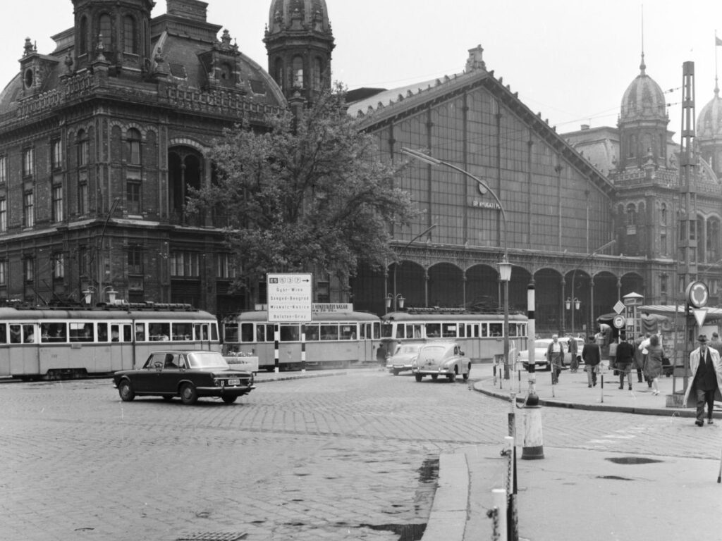 Budapest, Nyugati tér 1966-ban