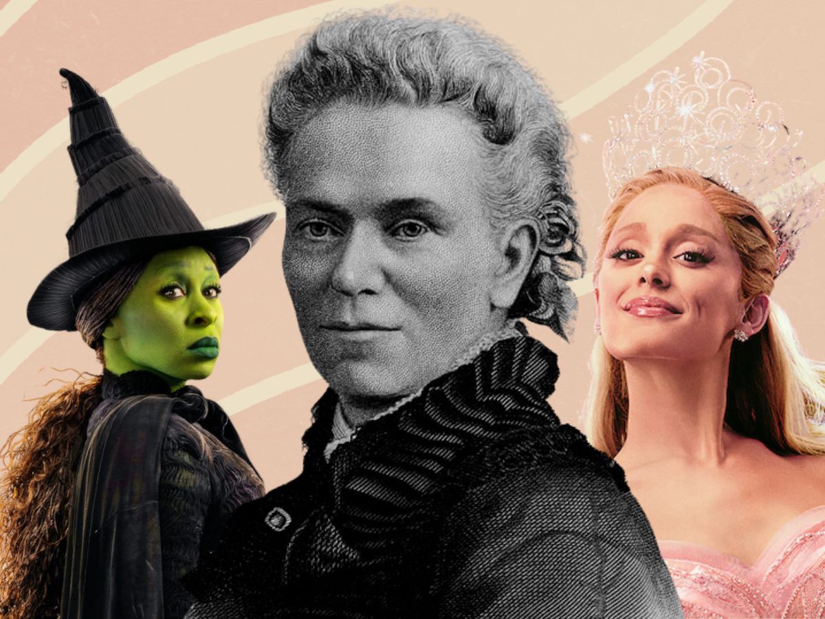 Óz, a nagy varázsló Wicked Elphaba Glinda boszorkányok Matilda Joslyn Gage