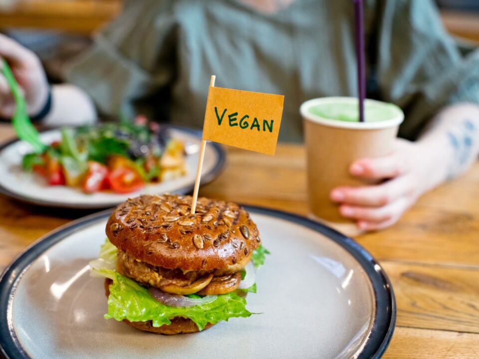 vegán hamburger