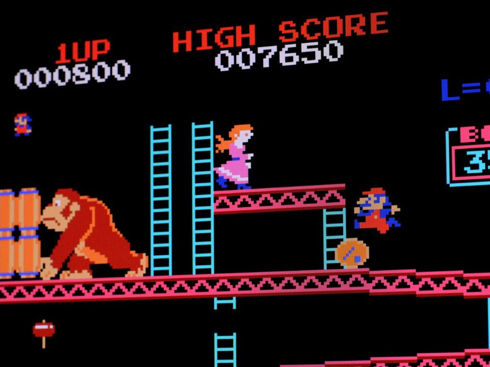 retro-videojatek-kviz - Nők Lapja Donkey Kong, videojáték