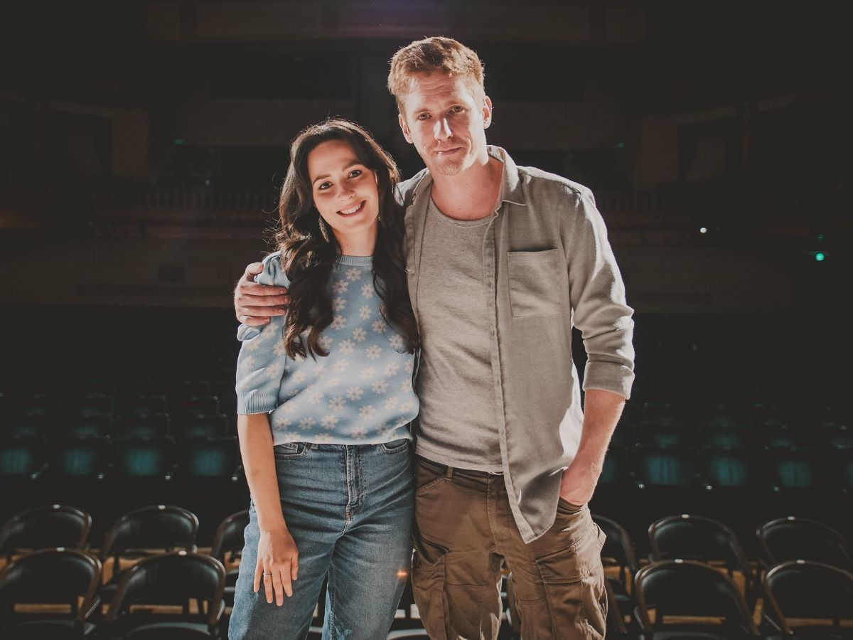 Banovits Vivianne és Dóra Béla, a Thália Színház új színészei / Fotó: László Dorina