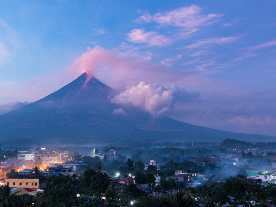 vulkankitores-katasztrofavedelem-novenyek-megelozes - Nők Lapja Mayon-vulkán