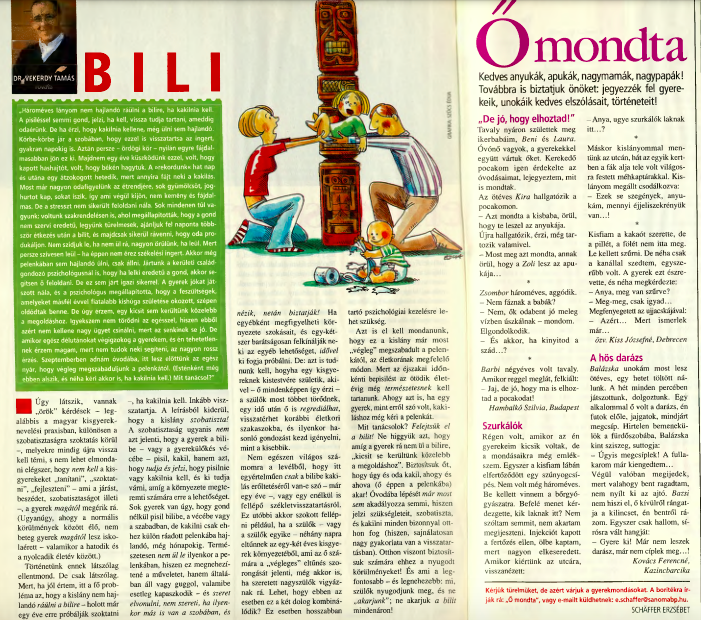 bilire-szoktatas-vekerdy-tamas - Nők Lapja bilire szoktatás vekerdy tamás