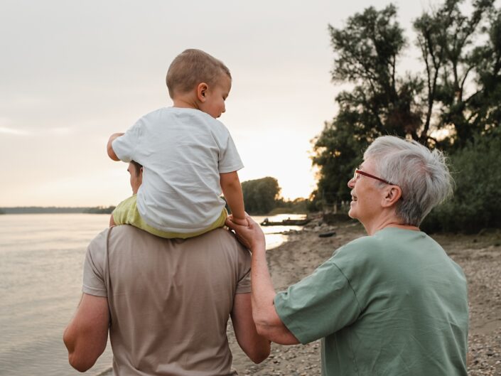 idős szülő béranya
