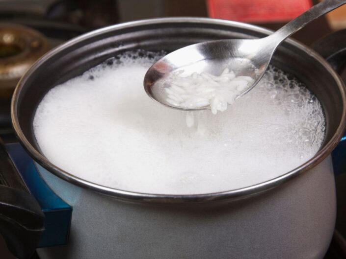 rizsvíz, rizs, rizs főzőleve, rizsfőzés