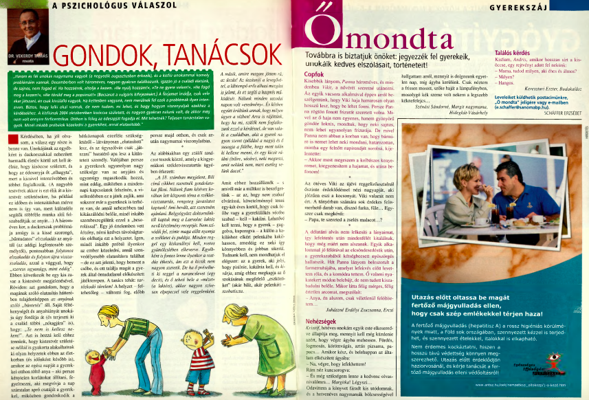 unoka nagyszülő kapcsolat vekerdy tamás