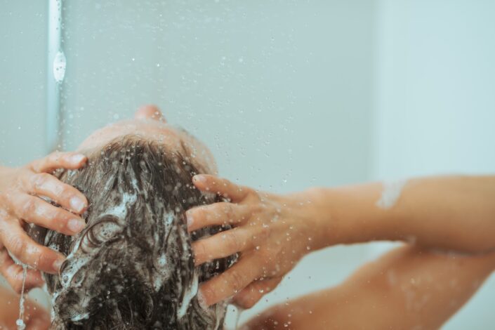 egészség biztonság zuhany szőrtelenítés