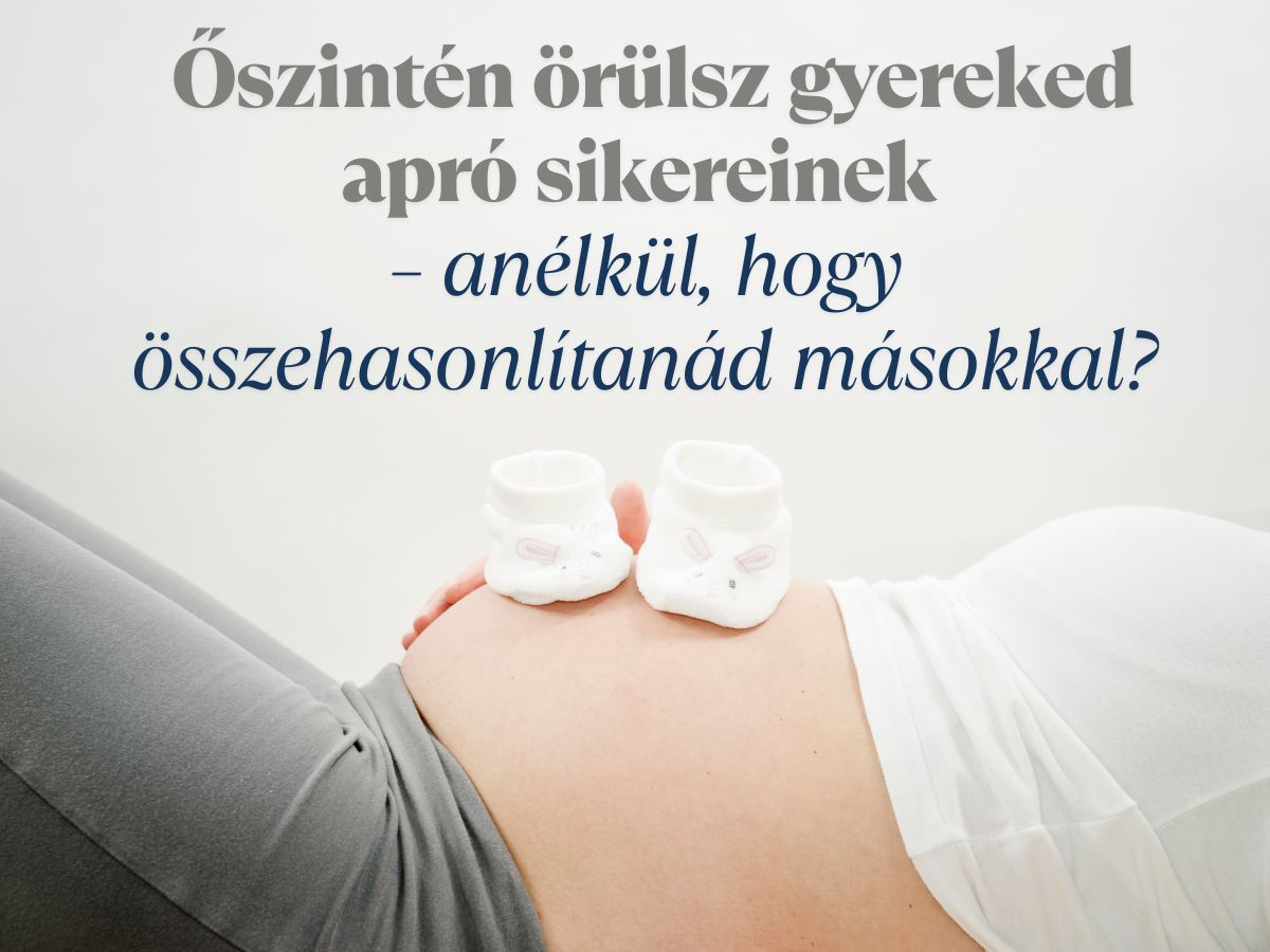 terhes nő babacipő
