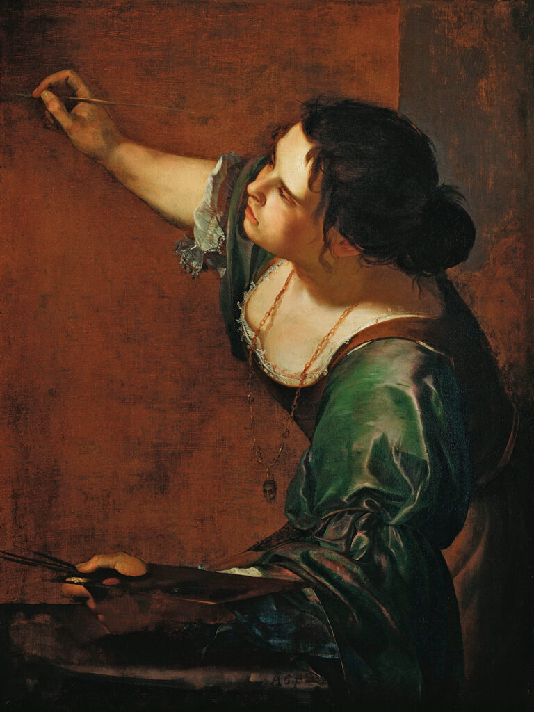 Self-portrait_as_the_Allegory_of_Painting_La_Pittura_-_Artemisia_Gentileschi copy - Nők Lapja