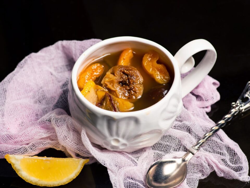fugebefott-recept - Nők Lapja fügebefőtt csészében