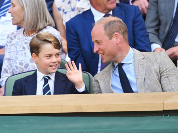 György herceg és Vilmos herceg nézőtér lelátó királyi család