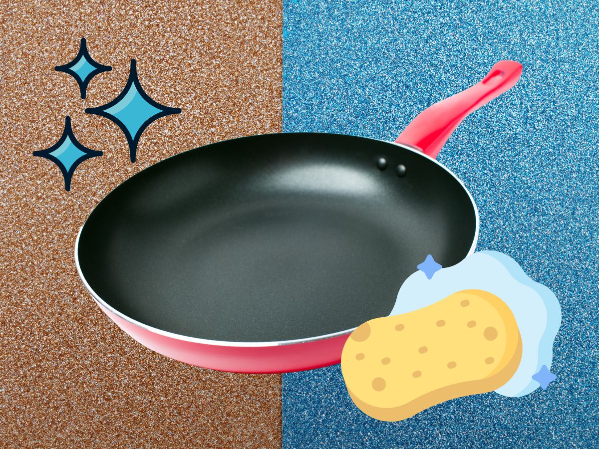 teflon serpenyő tisztítása