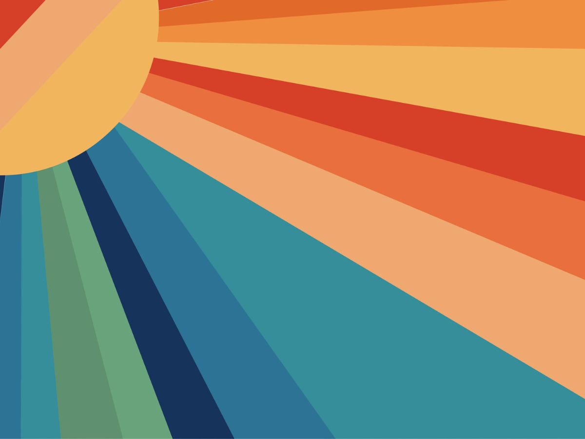 nap, csíkok, vintage, nyár