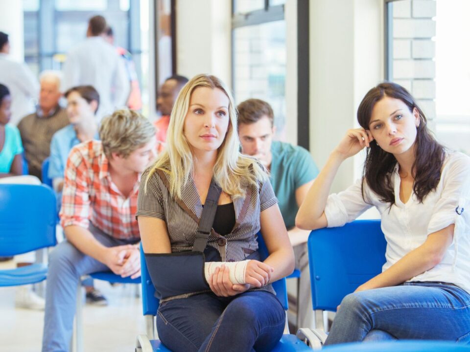 váróterem kórházban 