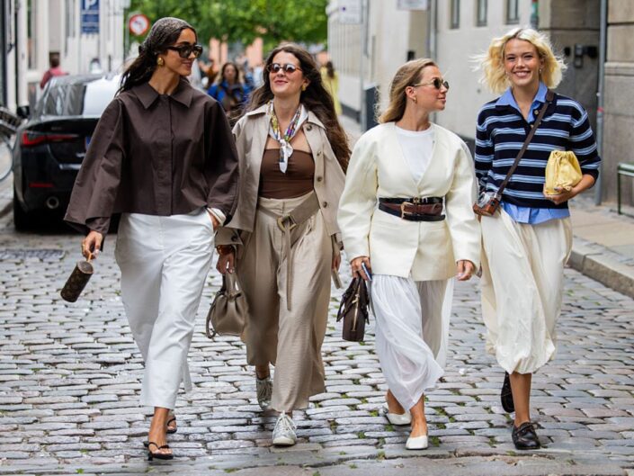 őszi divat fiatal nők