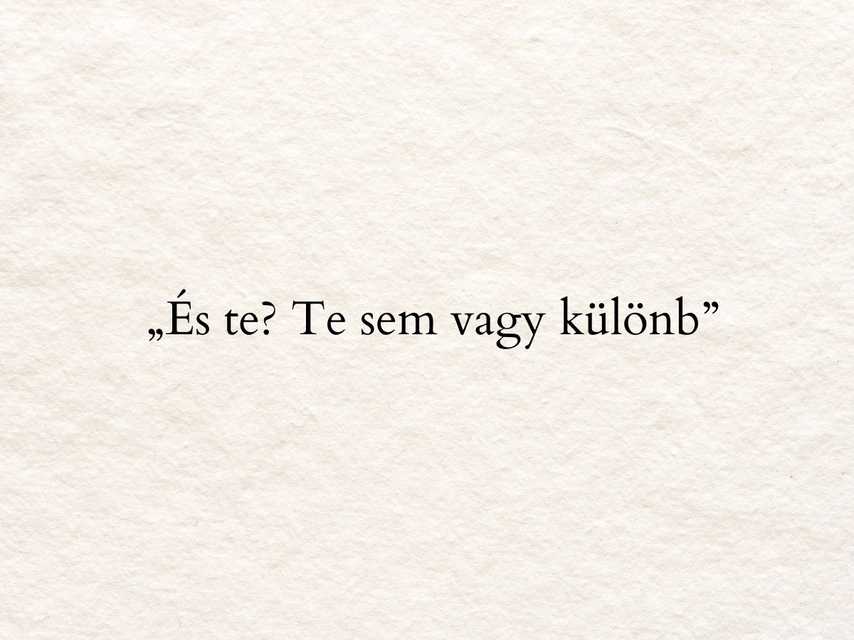 tipikus mondat kritika fogadása