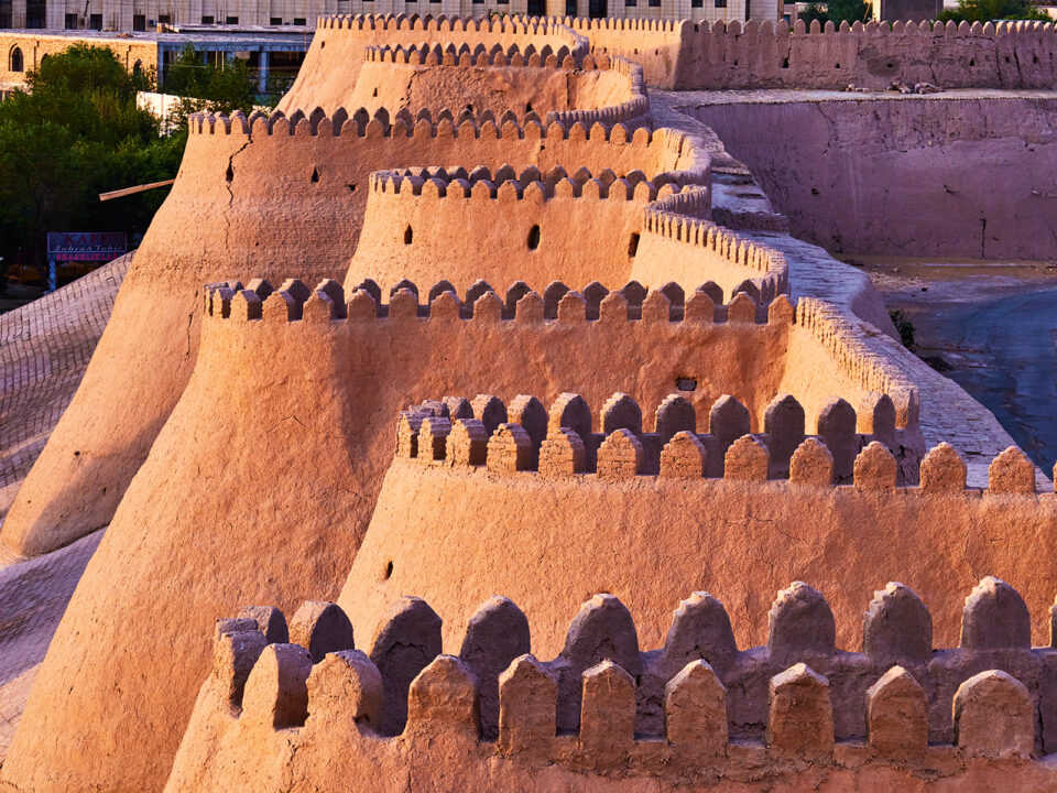 Uzbekistan Khiva wall of the city - Nők Lapja