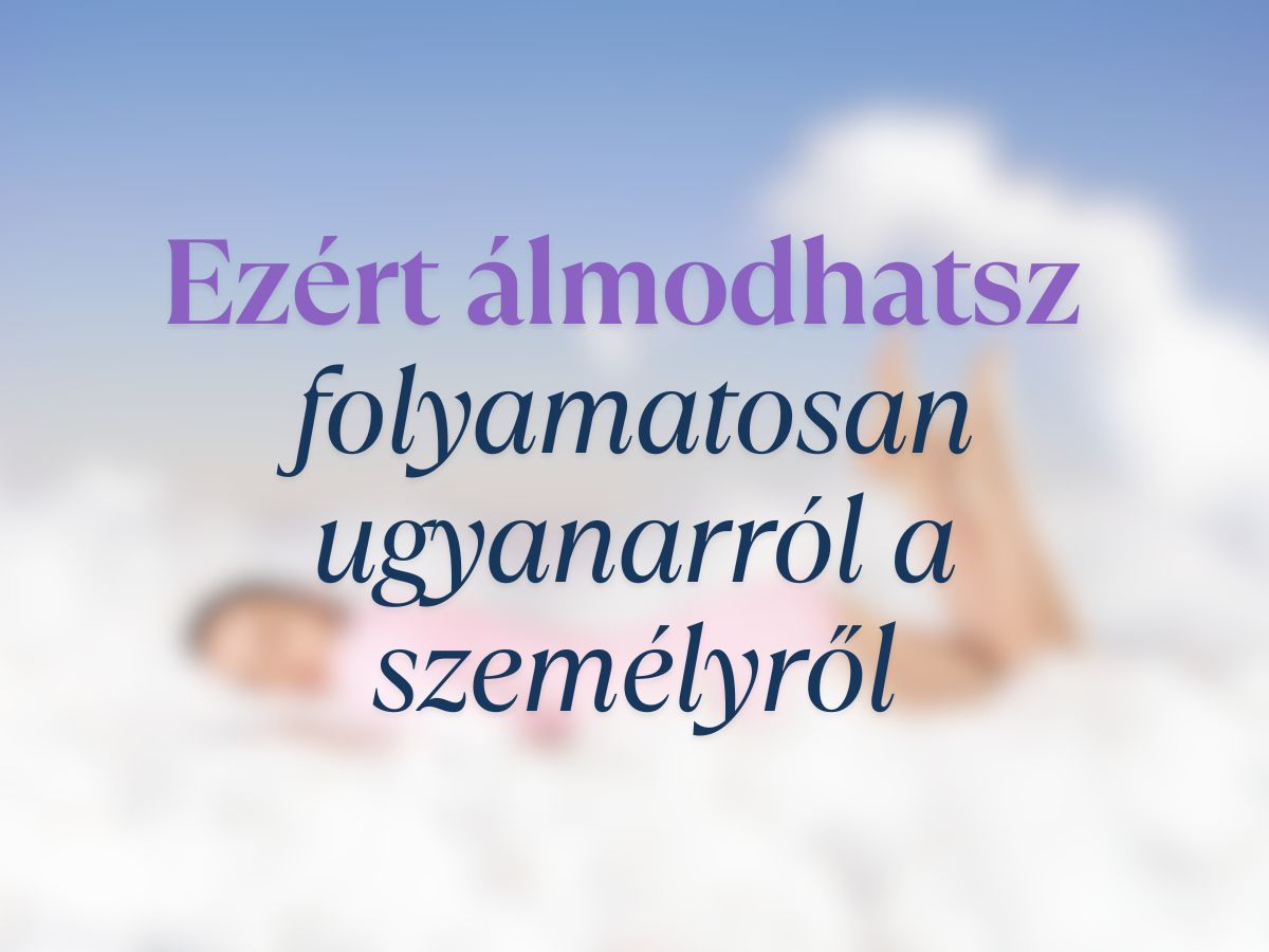 álom visszatérő személy