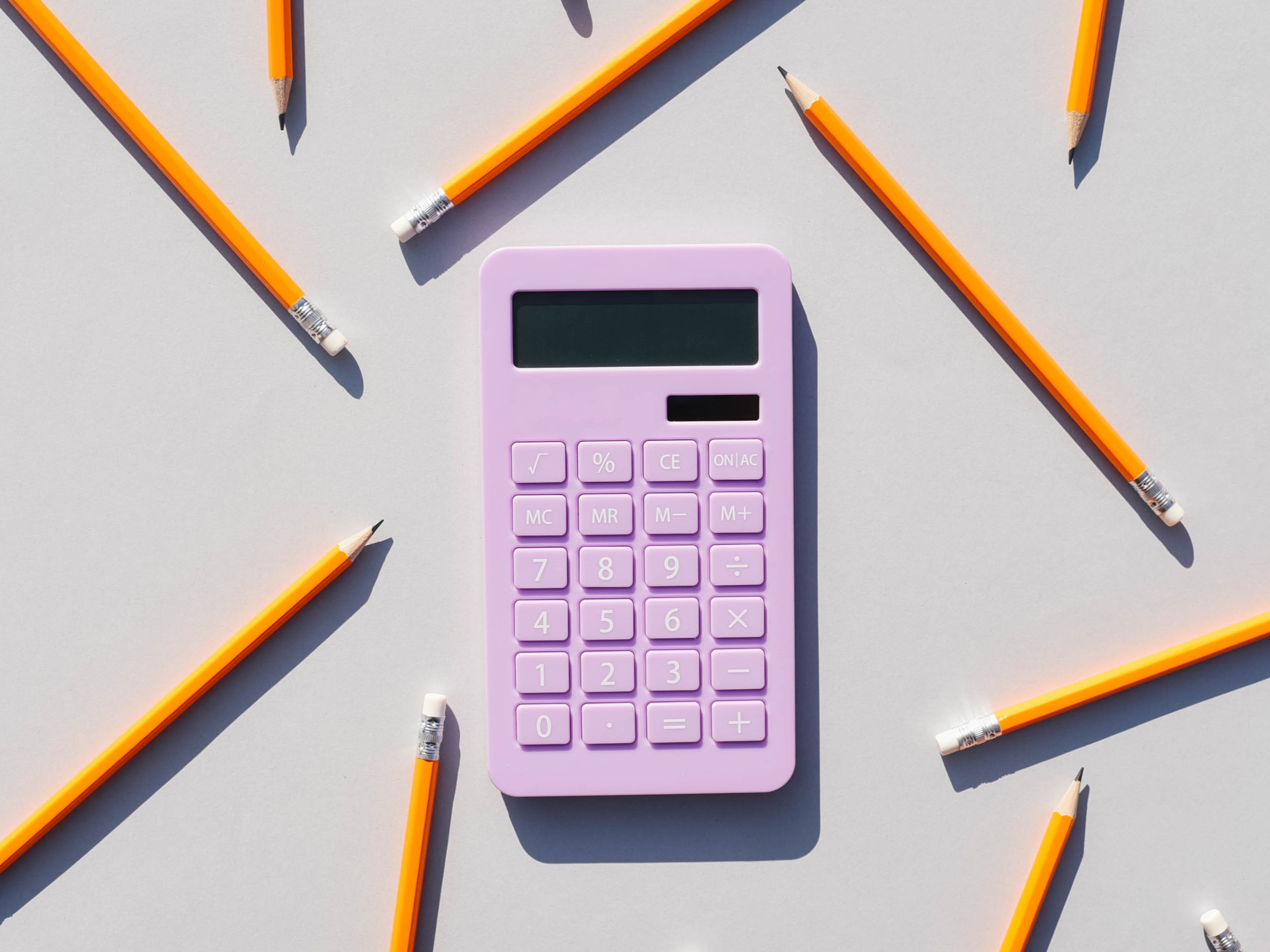 számológép ceruza