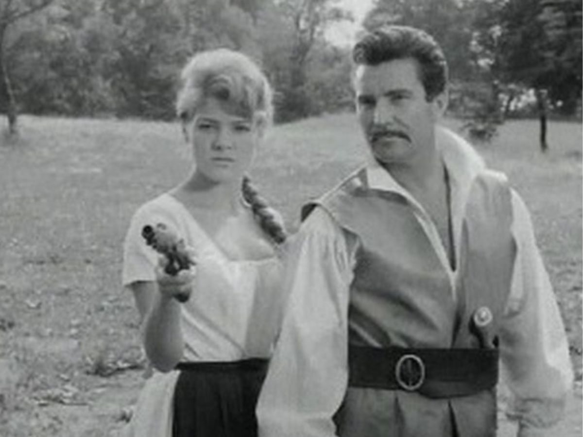 Zenthe Ferenc és Vajda Márta A Tenkes kapitánya egyik jelenetében