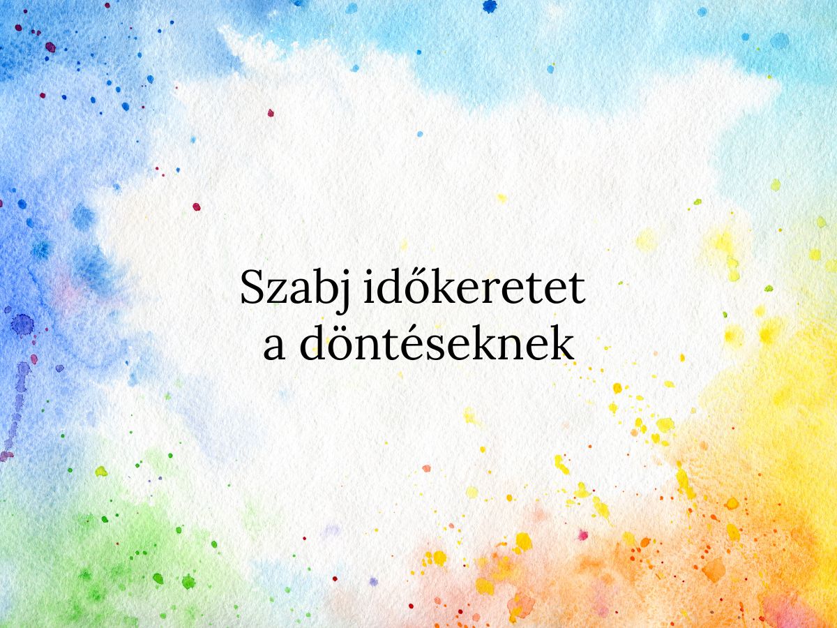 allasitsd-meg-a-tulgondolast - Nők Lapja - Nők Lapja Szabj időkeretet a döntéseknek