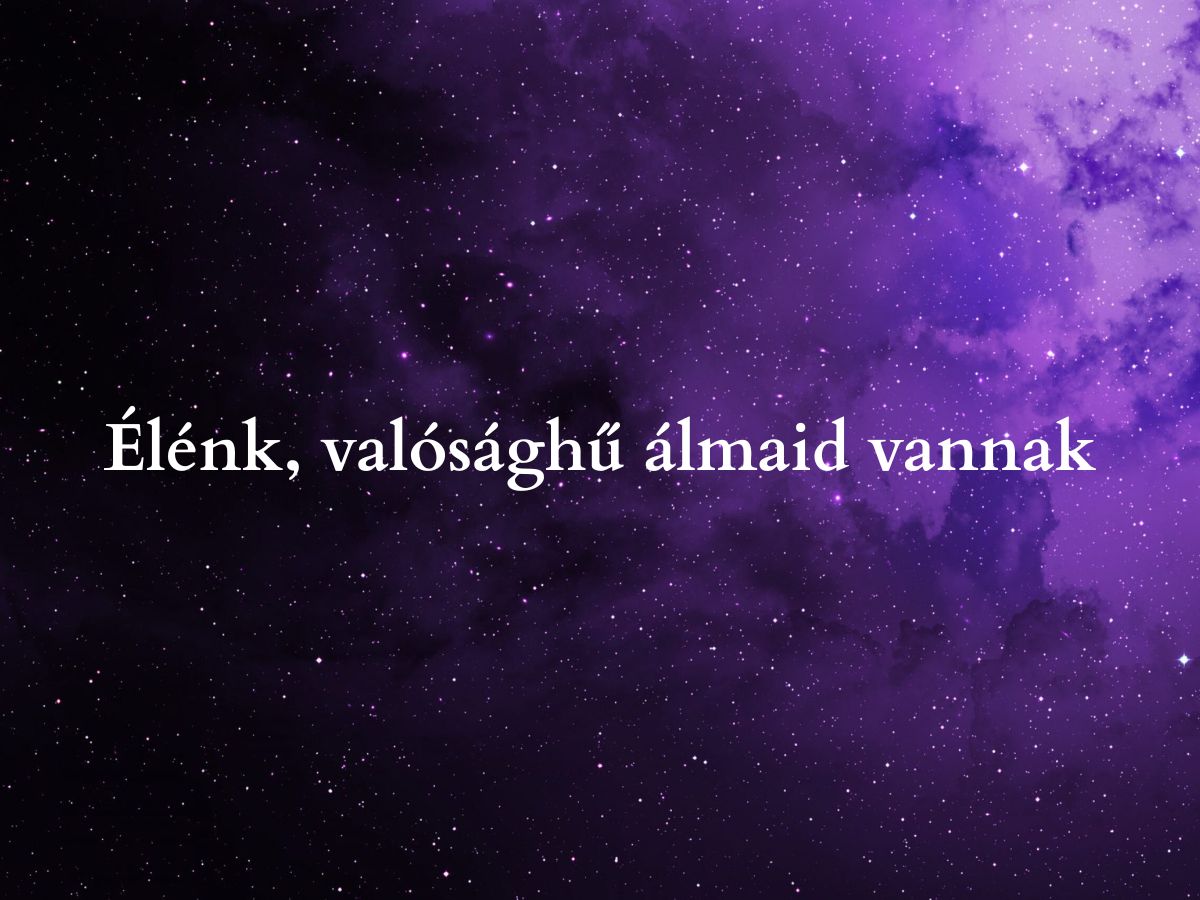 Élénk valósághű álmaid vannak