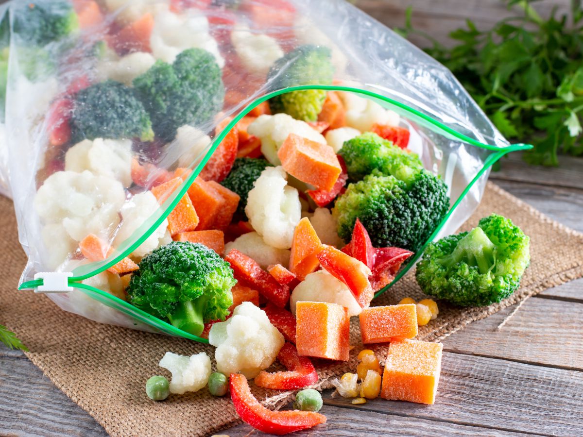 fagyasztott zöldség jobb friss dietetikus táplálkozás egészség