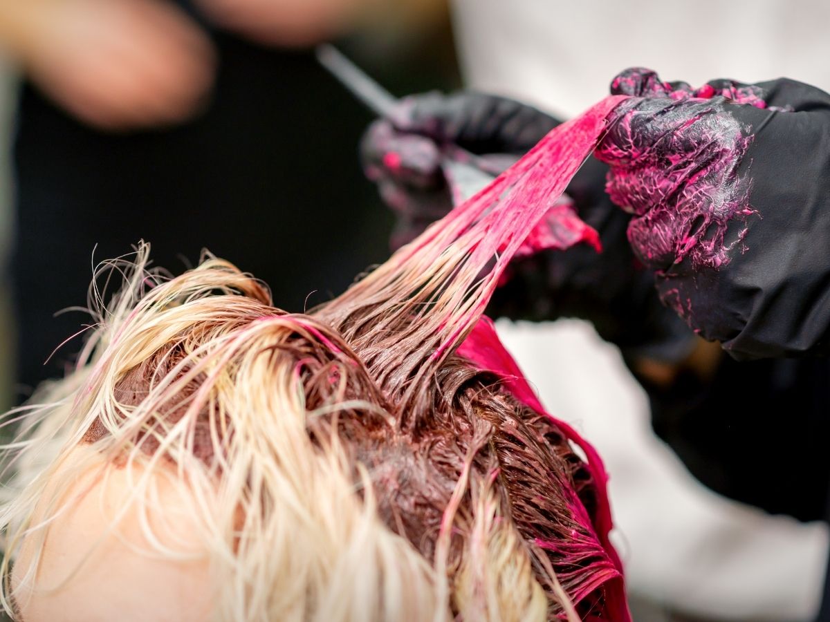 hajfestés után hibák fodrász