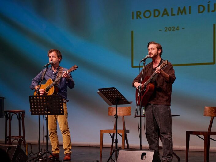 Grecsó Krisztián és Vecsei H. Miklós