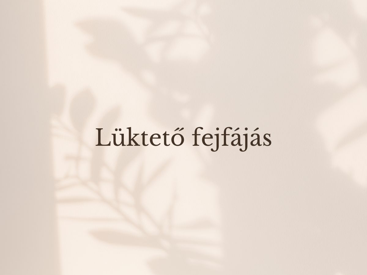 5 jel, hogy migrénes vagy