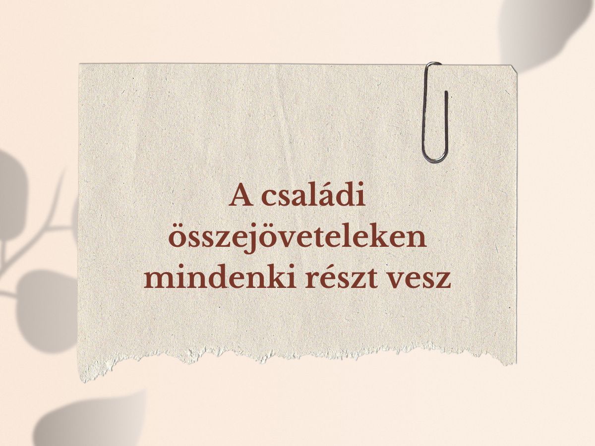 összetartó család