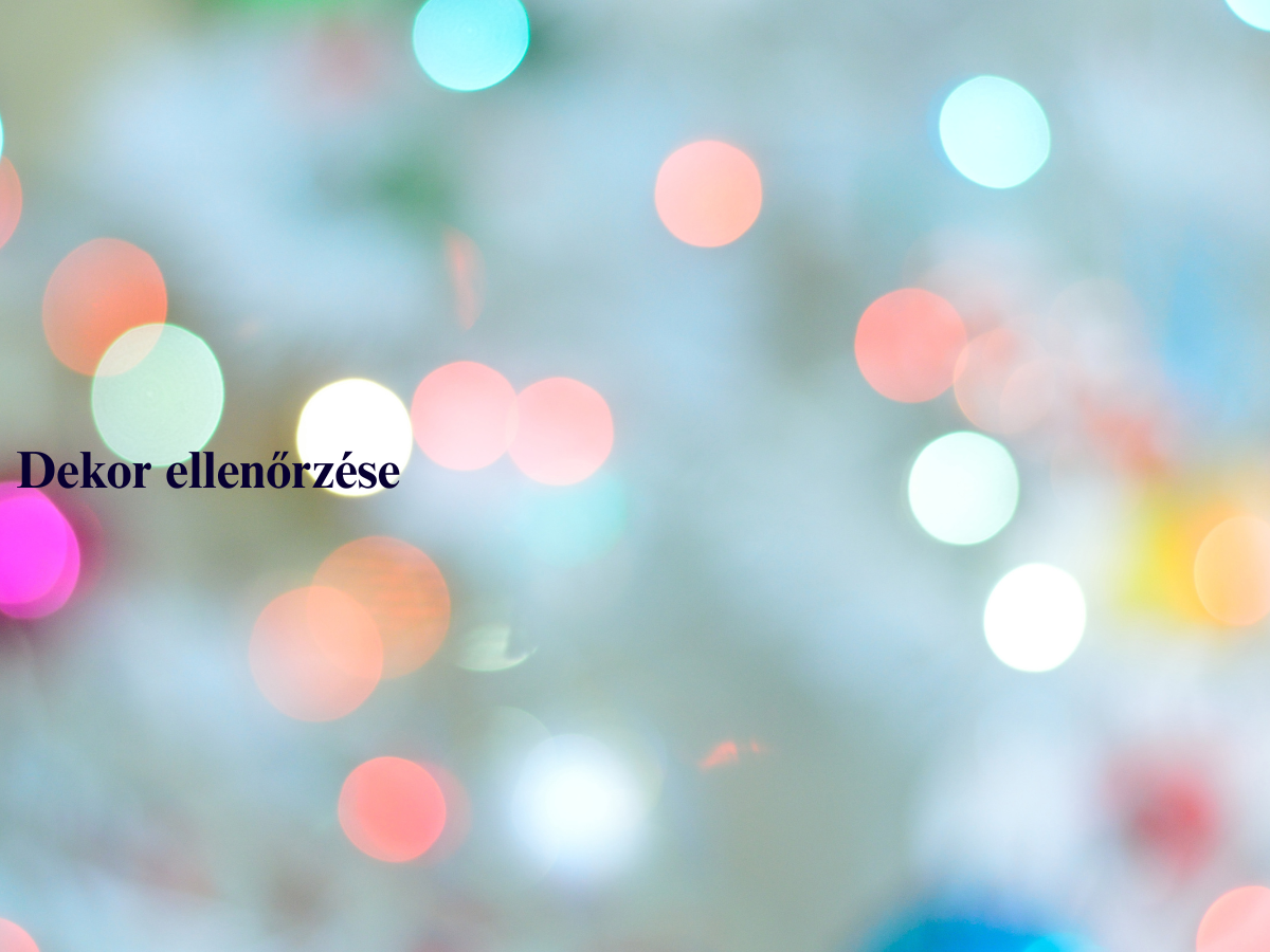 7 novemberi intéznivaló