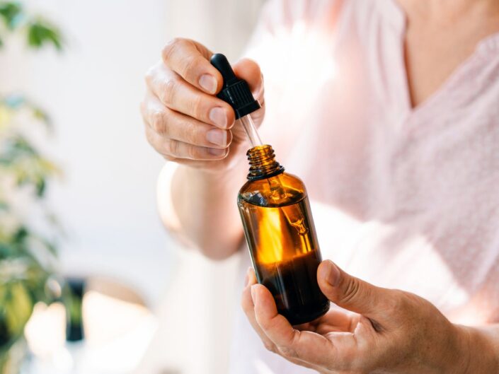 illóolaj kéz üveg