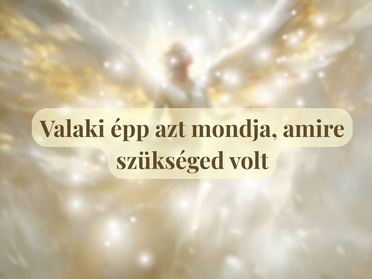 őrangyal kapcsolatba akar lépni