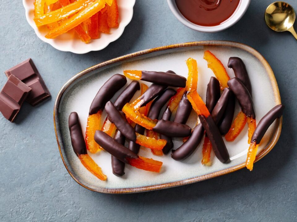 kandírozott narancshéj 